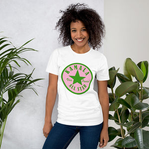 KAMALA VP ALLSTAR - PINK & GREEN T-Shirt